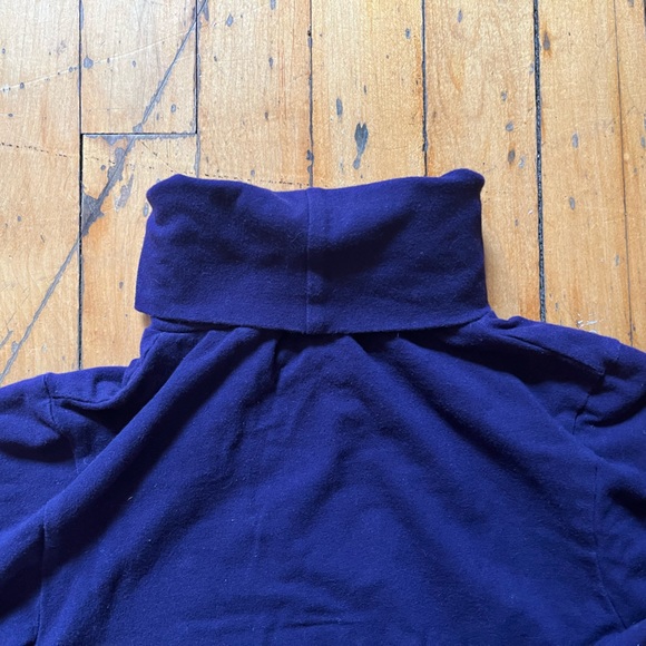 Purple American Apparel turtleneck - Picture 3 of 5